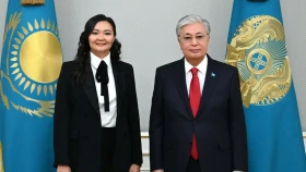 Президент Әлия Юсупованы қабылдады