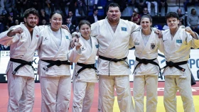 Казахстанский клуб JENYS второй год подряд завоевал бронзу Лиги чемпионов по дзюдо