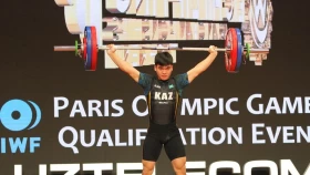 Сайрамкез Ақмолда Азия чемпионатында ауыр атлетикадан күміс жүлдегер атанды