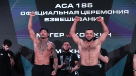 Исмағұлов, Резников және Кичигиннің бұрынғы қарсыластары ACA 185 турнирінде өнер көрсетеді: Минскіден тікелей эфир