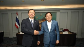 Головкин встретился с руководством Asian Boxing