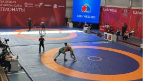 Определились первые победители ЧРК по борьбе U23 (видео)