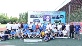 Түлкібаста Орынбек Айтбаевты еске алуға арналған облыстық турнир өтті