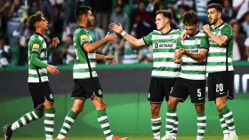 Спортинг одержал уверенную победу и продолжил возглавлять таблицу Примеры (видео)