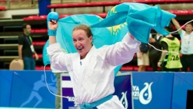 Восемь медалей завоевали казахстанские каратисты в Москве