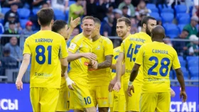 «Астана» победила «Жетысу» и вернулась на первое место в КПЛ