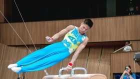 Три казахстанских гимнаста вышли в финал этапа Кубка вызова в Болгарии