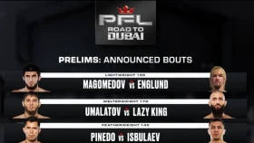 Саламат Исбулаев PFL-дің үздік жауынгеріне қарсы жекпе-жек өткізеді