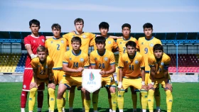 Сборная Казахстана U-16 встретилась со сборной Азербайджана U-16 на турнире Развития УЕФА
