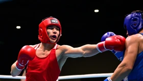 Боксер Санжар Матасов - бронзовый призер юношеских Азиатских игр-2025