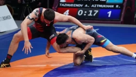 Еркін күрес шеберлері Азия біріншілігін төртінші орынмен аяқтады