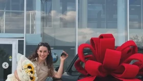 Абиба Әбужақынова үшінші көлікке ие болды