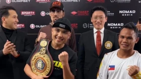 WBA ASIA титулдары Қазақстанда қалды (видео)