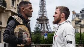 Магомед Магомедов попытается вернуть пояс в реванше. Где смотреть турнир Bellator в Париже