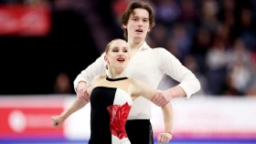 Узбекистанские фигуристы выиграли короткую программу на Азиаде в парном катании