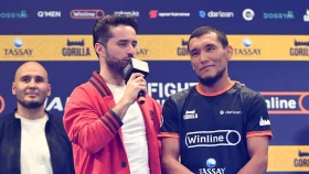 Алиби Идрис: Семь лет назад я был электриком, мечтал быть здесь. Сейчас у меня 9-0 и я иду в UFC