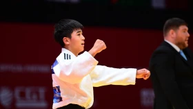 Адильжан Нурбек принес Казахстану "золото" юношеских Азиатских игр в дзюдо
