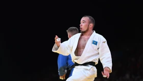 Grand Slam в Лозанне: дзюдоист Абылайхан Жубаназар завоевал золотую медаль