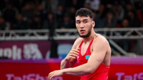 Тренер сборной Казахстана по борьбе: Борьба Ризабека впечатляет