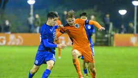 Юношеская сборная Казахстана уступила Нидерландам в квалификации к чемпионату Европы