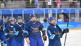 Женская сборная Казахстана в овертайме одолела сборную Южной Кореи на Азиаде