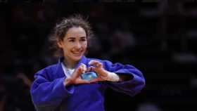 Абиба Абужакынова сохранила лидирующую позицию в олимпийском рейтинге