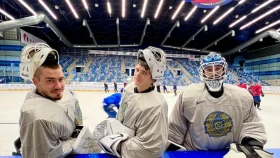Сборная Казахстана провела товарищеский матч в Словакии