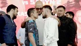 Сағын – Жұбаныш арасындағы дау-дамайлы реванш, Қасымжановтың дебюті және жергілікті жанкүйерлердің сүйіктісі Шаратовтың жекпе-жегі. NAIZA 73 турнирі LIVE