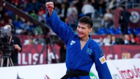 Нұрқанат Серікбаев дзюдодан Grand Slam жарысының чемпионы атанды