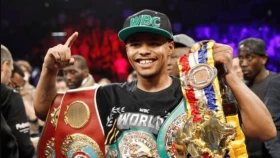 Шакур Стивенсон Олимпиадаға қатысатын қазақ боксшыларына қызығушылық танытты