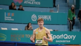 Казахстанский легкоатлет выиграл чемпионат Азии в помещении