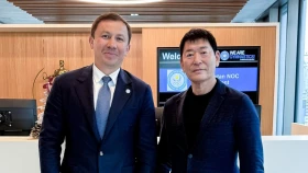 Геннадий Головкин встретился с главой международной федерации Гимнастики