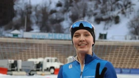 Казахстанка завоевала бронзовую медаль на юниорском этапе Кубка мира по конькобежному спорту