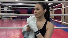 Балауса Муздиман выиграла четвертый бой на профи-ринге