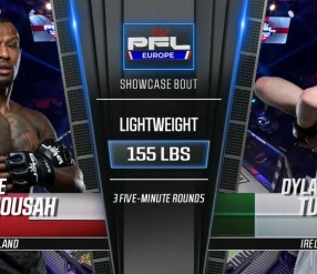 PFL EUROPE 2: MOUSAH VS TUKE
