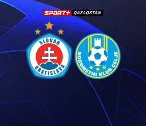 УЕФА ЧЕМПИОНДАР ЛИГАСЫ  “СЛОВАН БРАТИСЛАВА” - “ЦЕЛЕ”