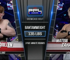 PFL EUROPE 2: MCGRILLEN-EVANS VS ZAHAROVS