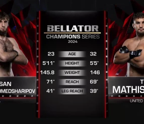 BELLATOR SERIES 3: MAGОMEDSHARIPOV vs MATHISON