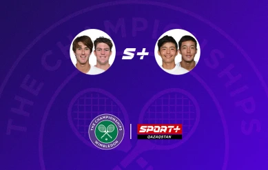 Уимблдон. Зангар Нурланулы/Дамир Жалгасбай – Оливер Бондинг/Джаггер Лич.