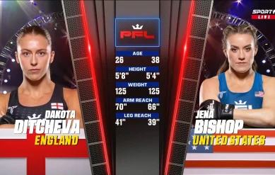 PFL: DITCHEVA vs SANTOS