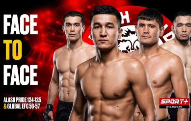 ALASH PRIDE 124-125. GLOBAL EFC 56-57. FACE TO FACE