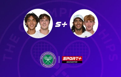 Уимблдон. Коннор Доиг/Крииш Тьяги – Амир Омарханов/Егор Плешивцев