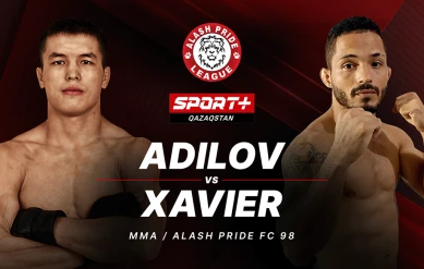 ALASH PRIDE FC 98: ADILOV vs XAVIER