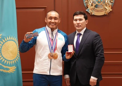 Ербол Хамитовқа «Қазақстанның еңбек сіңірген спорт шебері» атағы берілді