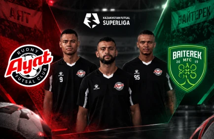 Суперлига Казахстана по футзалу в эфире Sport+. Где и во сколько смотреть матч «Аят» - «Байтерек»
