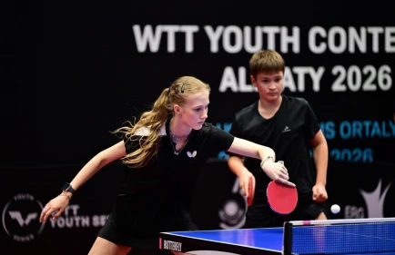 Настольный теннис: Казахстан завоевал первую медаль на турнире WTT Youth Contender в Алматы
