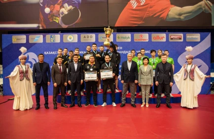 Команда Караганды становится победителем Суперлиги