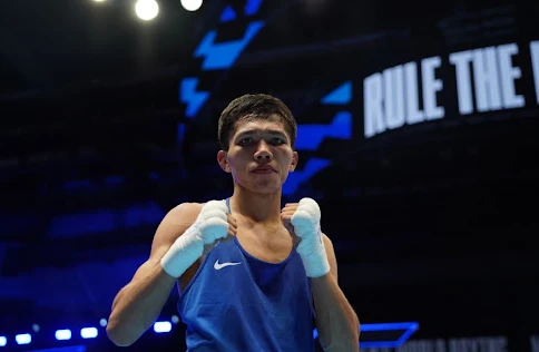 Санжар Ташкенбай - двукратный чемпион мира по боксу (ВИДЕО)