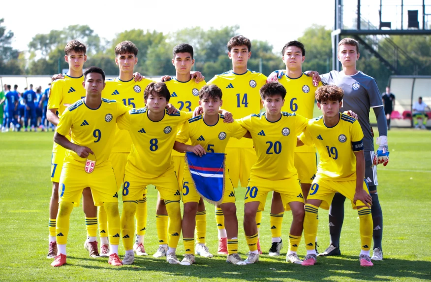 Сборная Казахстана U-15 уступила Сербии на Турнире развития УЕФА
