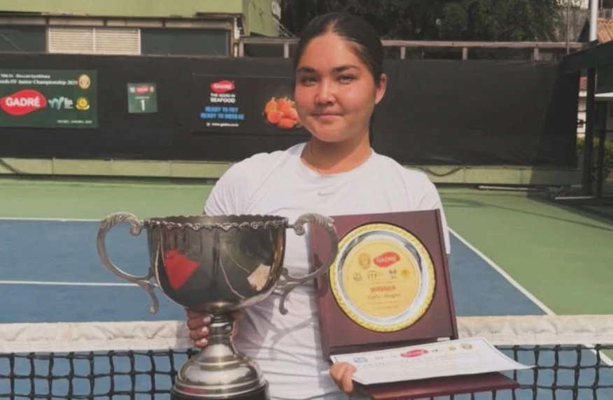 Альбина Какенова выиграла шестой титул ITF Juniors в одиночном разряде